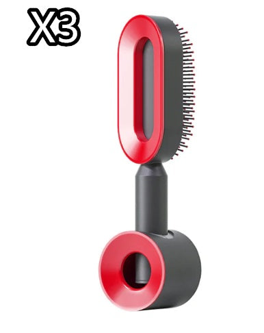 Self-Cleaning Hair Brush – Detangling & Smoothing with One-Click Hair Removal