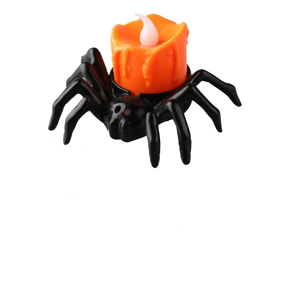Halloween Spider Candlesticks That Light Up Your Party