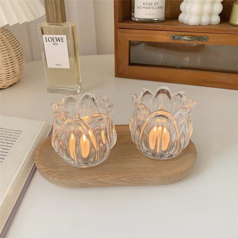 Beautiful Tulip Candle Holder for Cozy Home Ambience