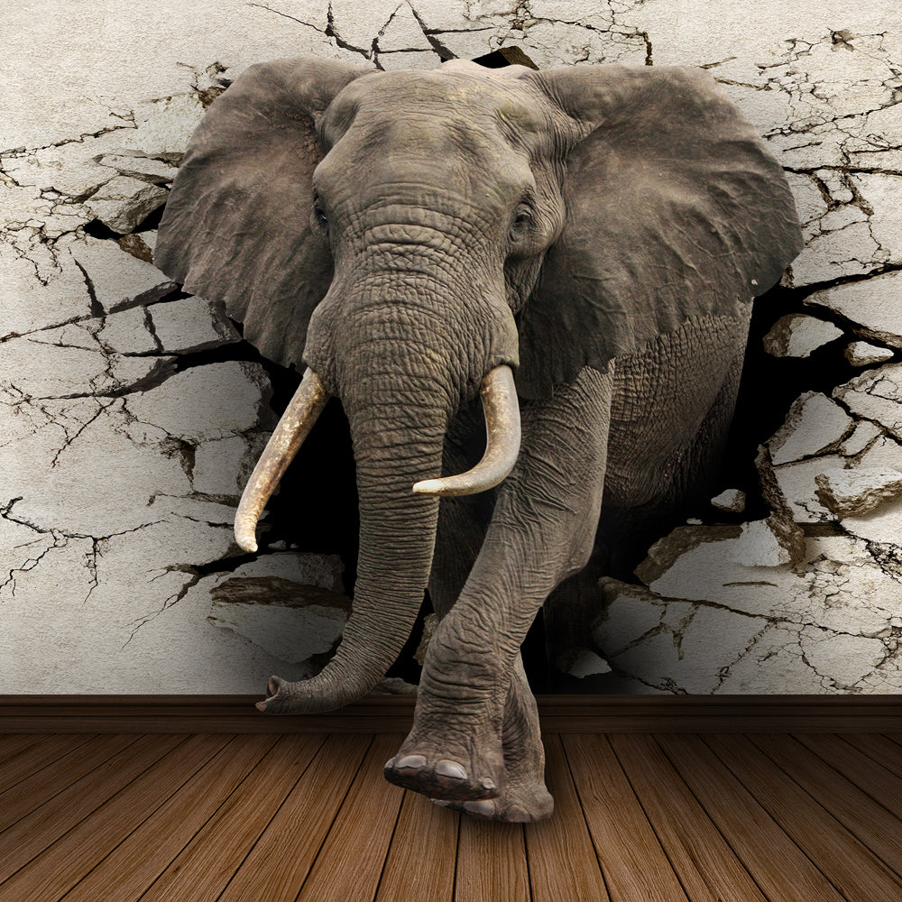 Unique Elephant Canvas – Modern Home Décor & Wall Art Accent