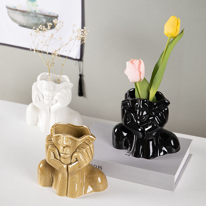 Ceramic Art Vase to Elevate Your Living Space