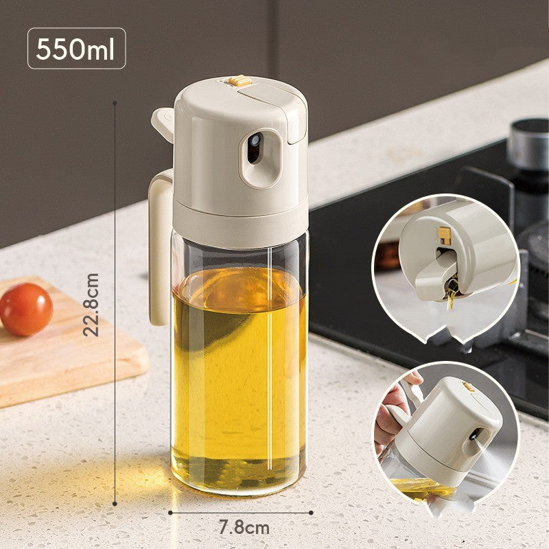 2-in-1 Oil Sprayer for Easy Cooking and Grilling