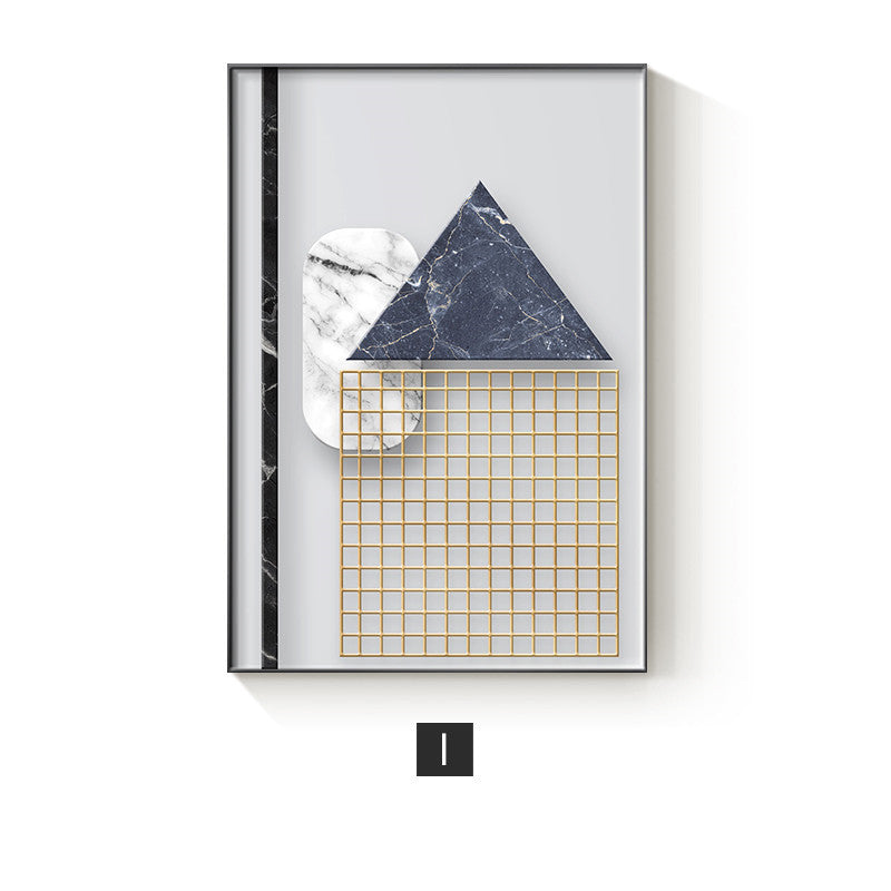 Abstract Geometric Canvas – Modern Wall Art Decor