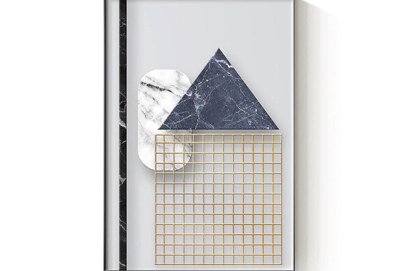 Abstract Geometric Canvas – Modern Wall Art Decor