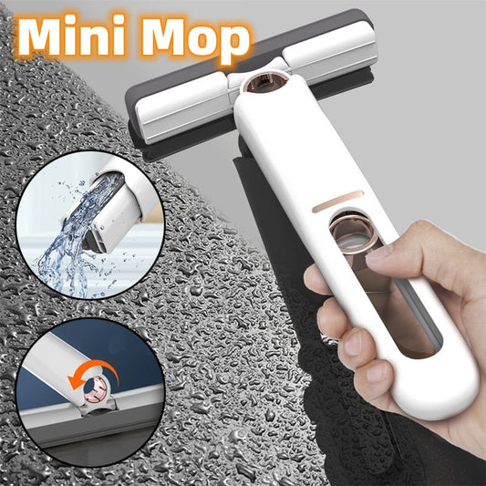 Compact Cleaning Mop for Spills and Dust Anywhere
