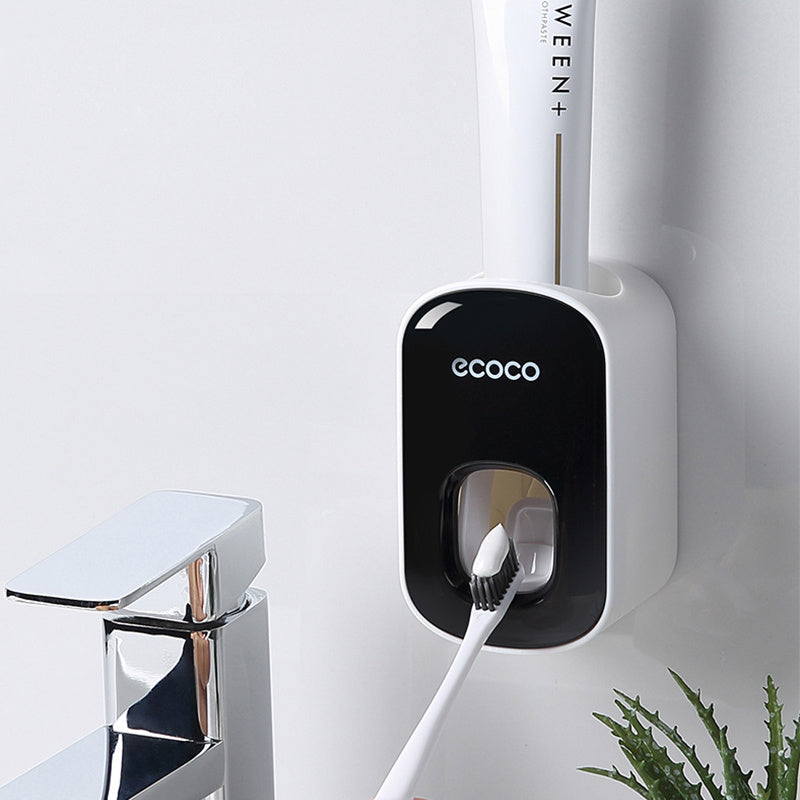 Bathroom Organizer & Toothpaste Dispenser for Everyday Ease