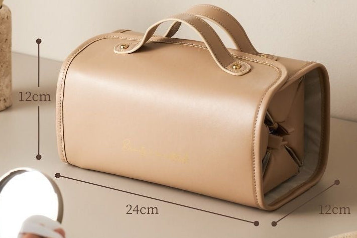 Portable Cosmetic Handbag – Travel Makeup Bag with Large Capacity