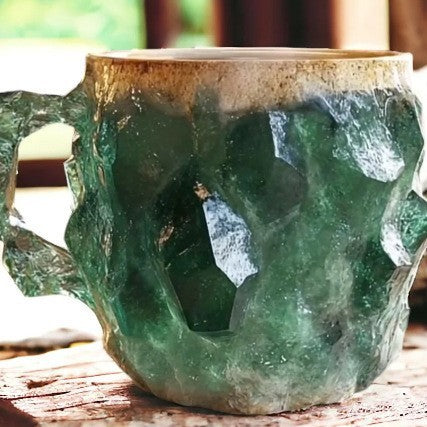 Resin Crystal Coffee Cup – Add Sparkle to Sip