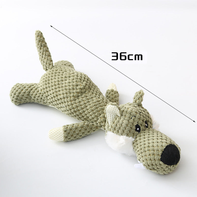 Plush Squeaky Dog Toy – Cute Chew Toy for Small Dogs & Puppies