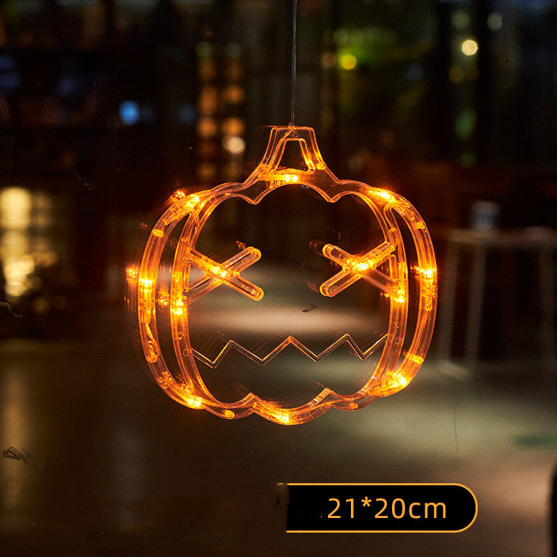 Haunted Window LED Lights – Fun Halloween Home Glow