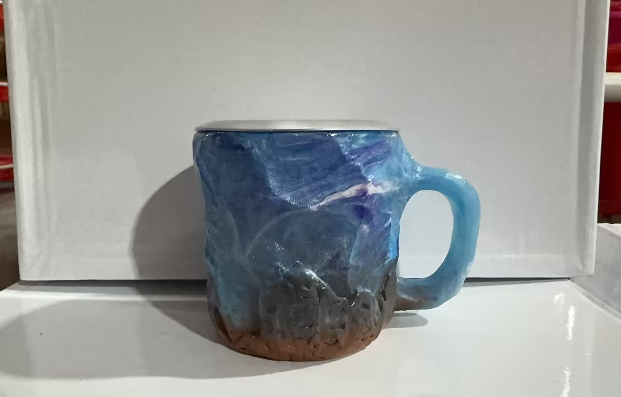 Resin Crystal Coffee Cup – Add Sparkle to Sip