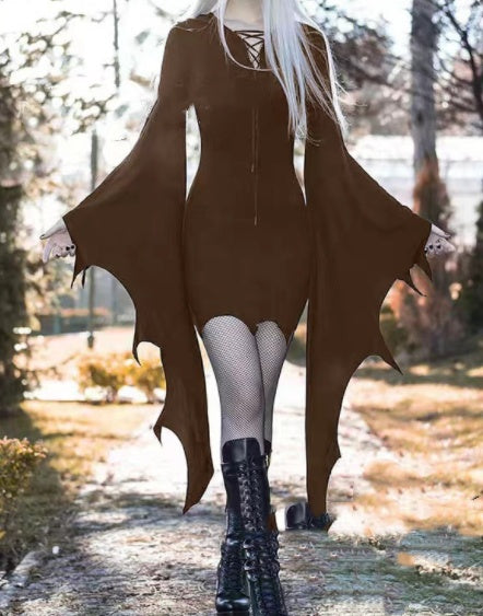 Fantasy Elf Costume Dress Perfect for Parties and Fairs