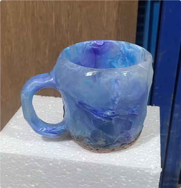 Resin Crystal Coffee Cup – Add Sparkle to Sip