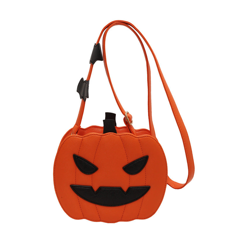 Playful Pumpkin Shoulder Bag to Brighten Halloween Nights