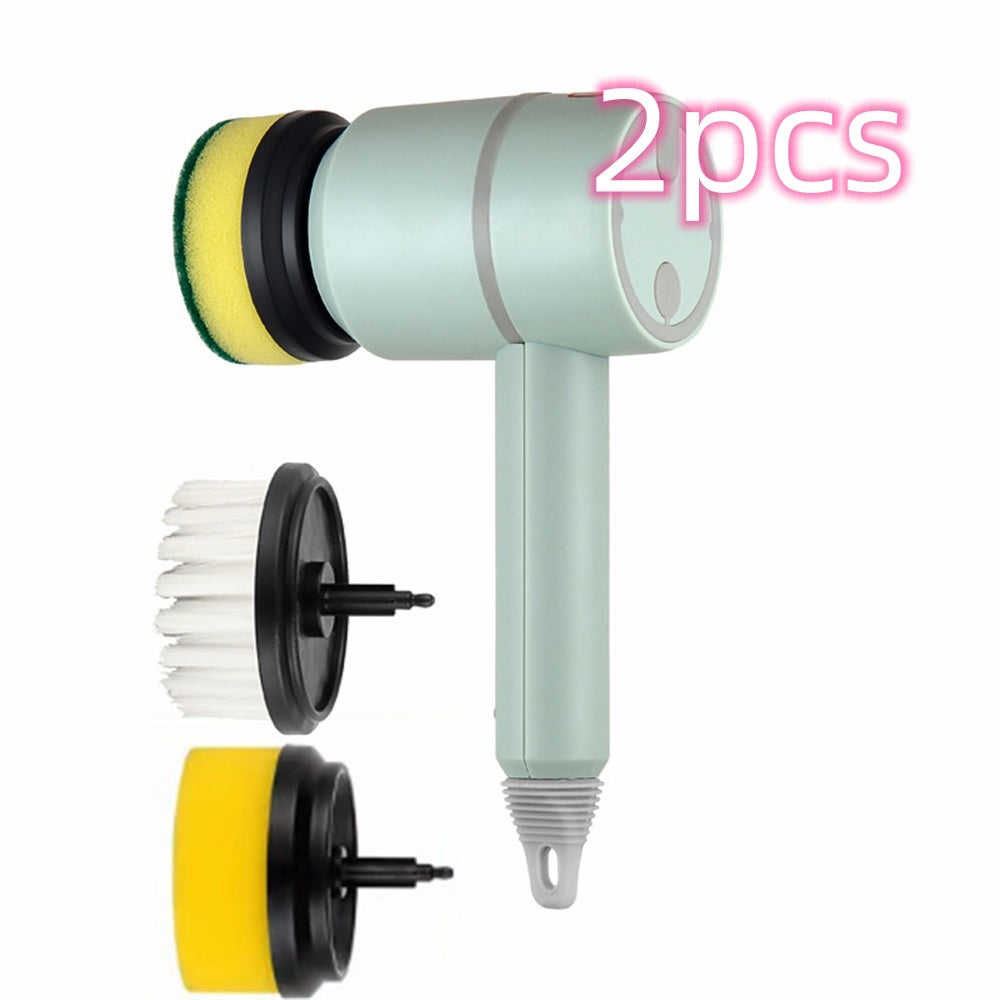 Electric Cleaning Brush for Effortless Home Scrubbing