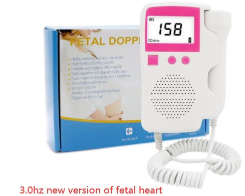 Fetal Heartbeat Monitor – Pregnancy Baby Doppler for Home Use
