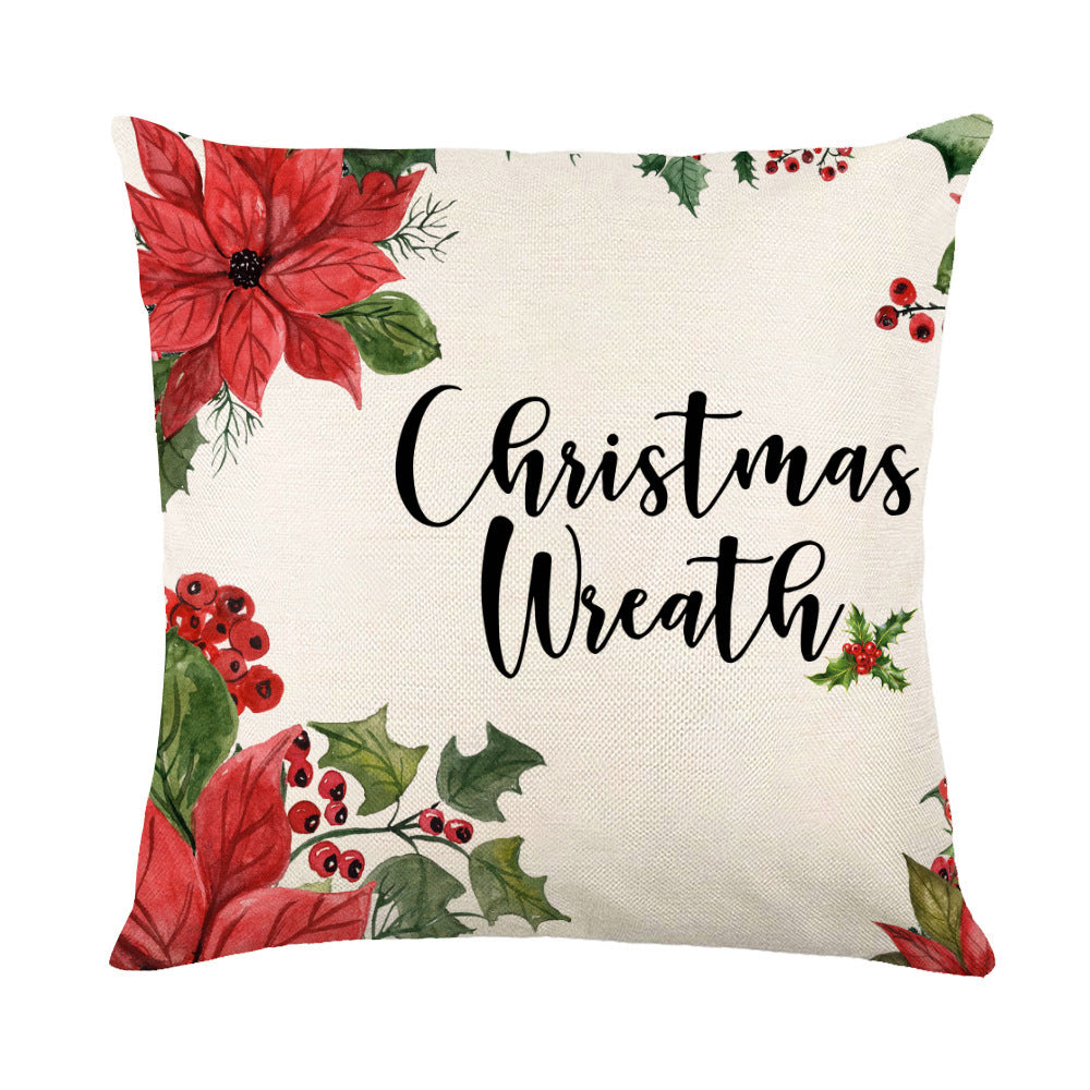 Festive Snowflake Cushion Covers for Holiday Home Décor