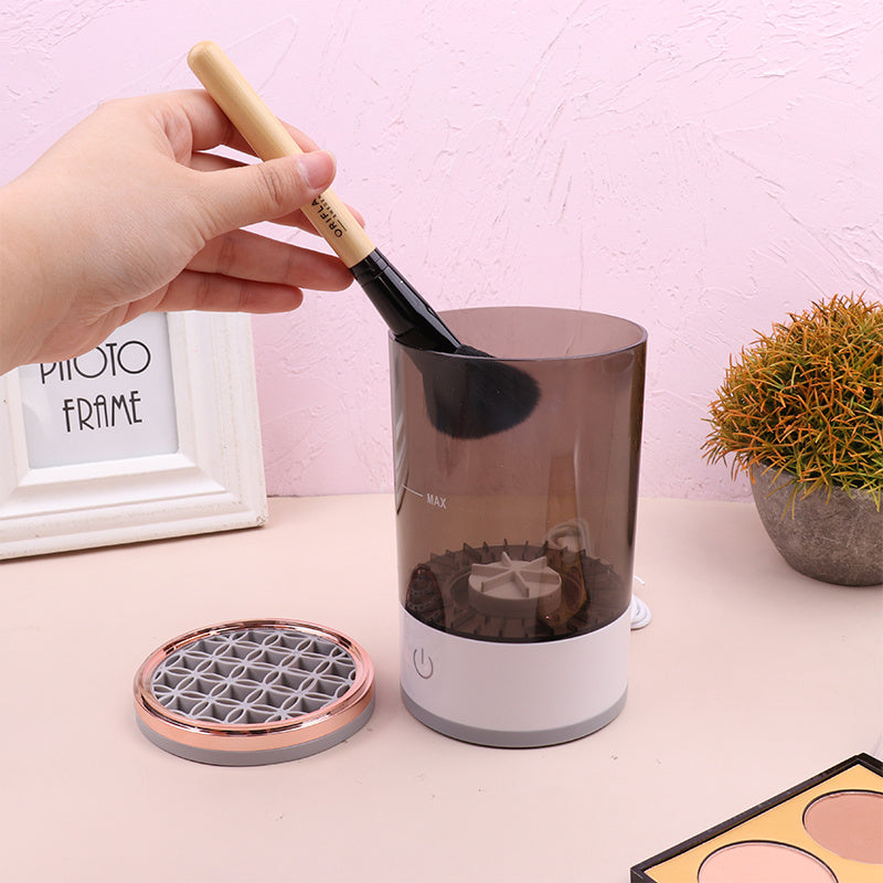 Rechargeable Brush Cleaner That Simplifies Your Routine