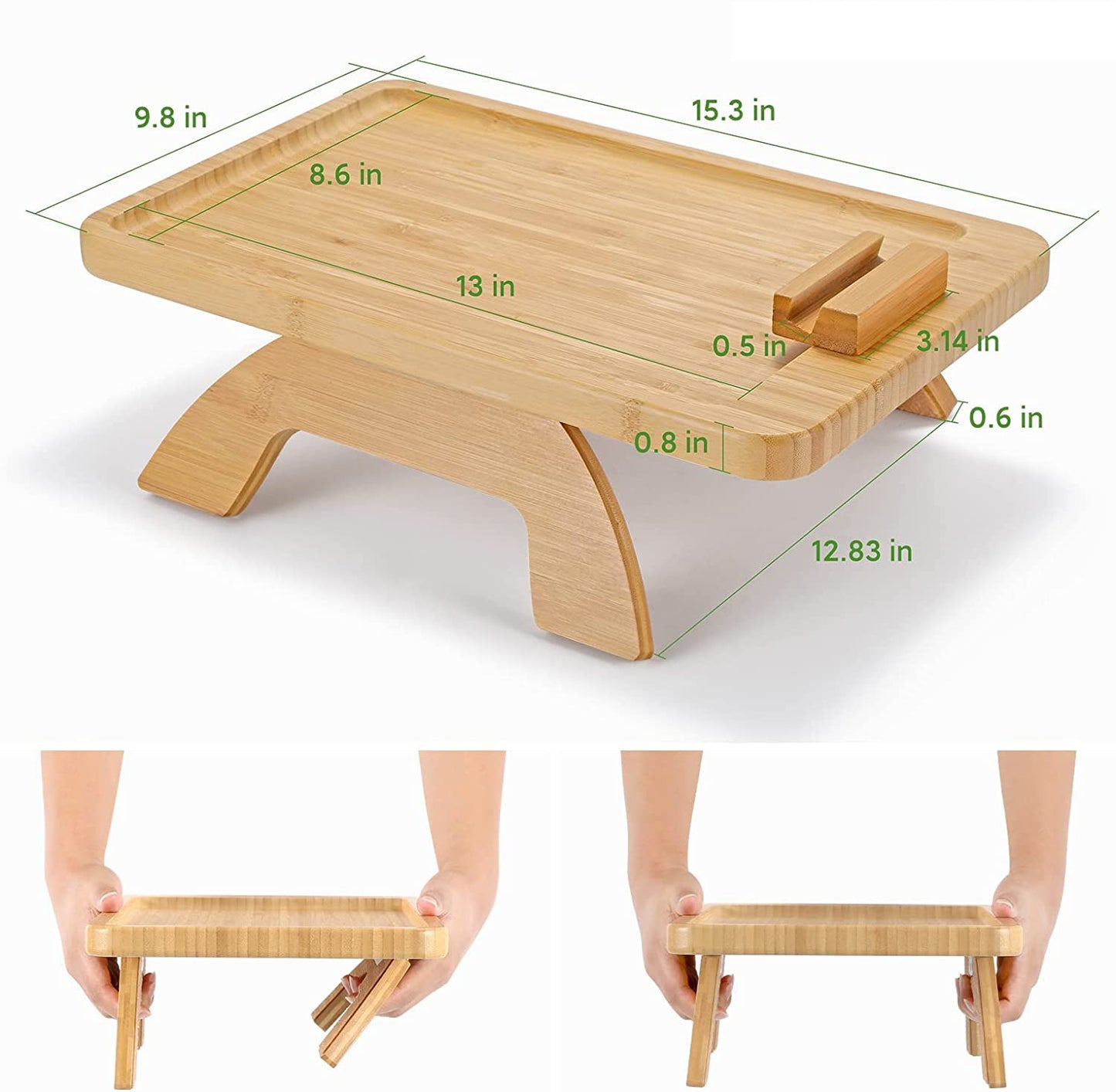 Folding Bamboo Tray – Easy Living, Stylish Touch