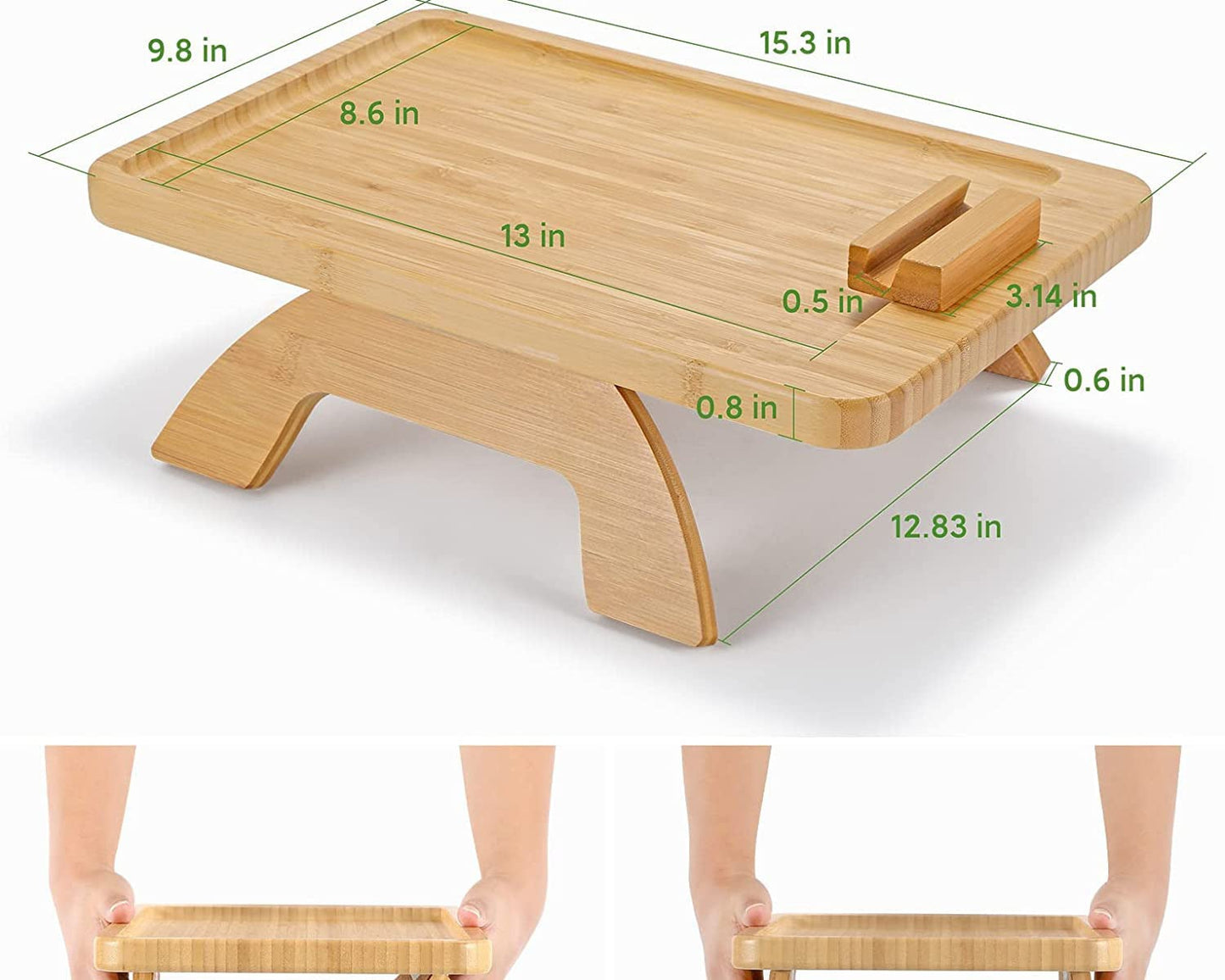 Folding Bamboo Tray – Easy Living, Stylish Touch