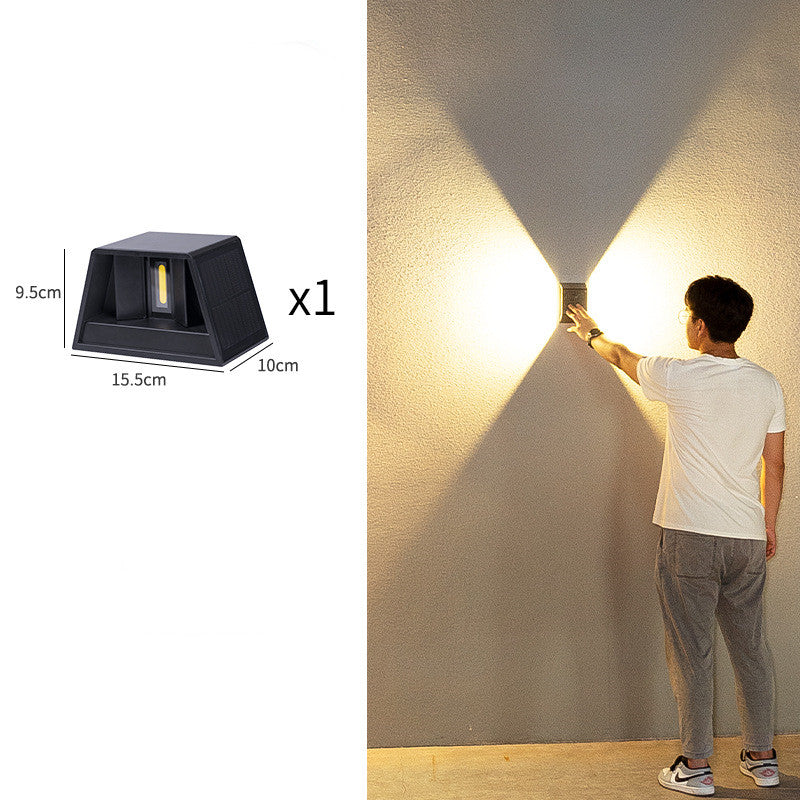 Solar Corridor Wall Light – Waterproof Outdoor LED Lamp