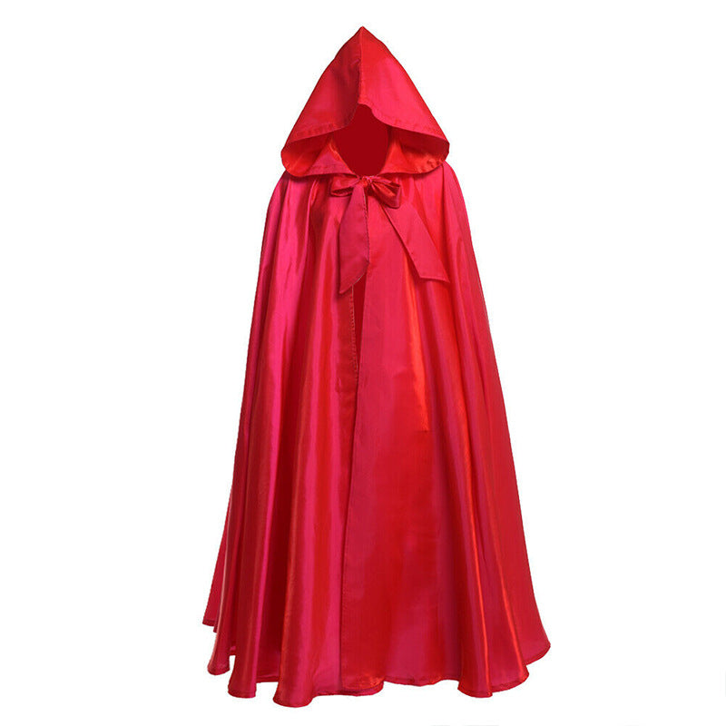 Medieval Fantasy Wizard Robe – Halloween Cloak Costume for Cosplay & Events