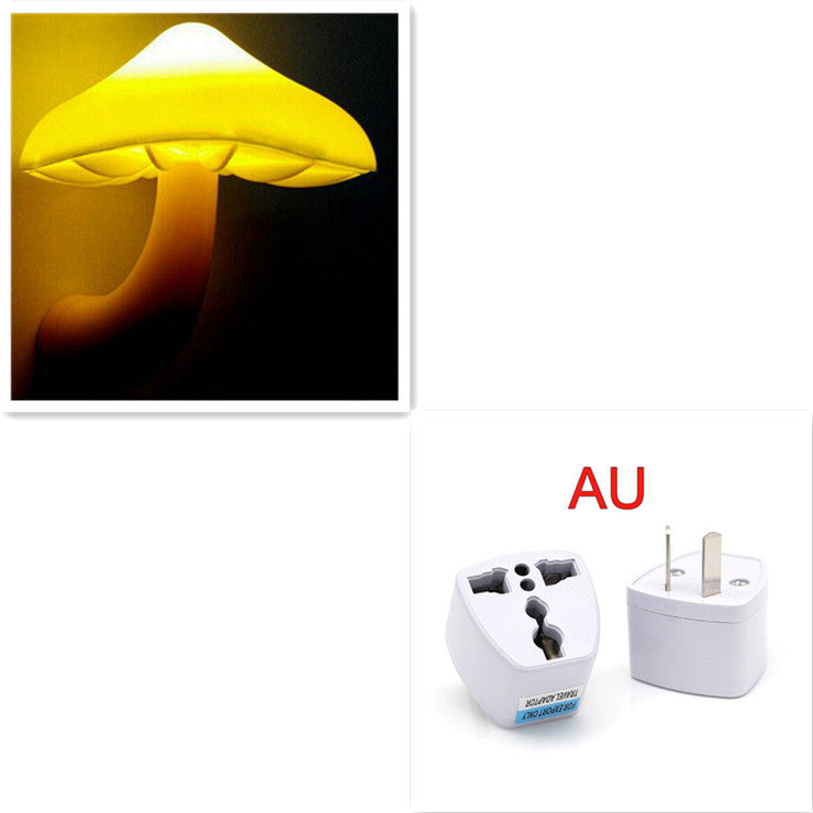 Sensor Mushroom Light – Plug, Forget, and Sleep Easy