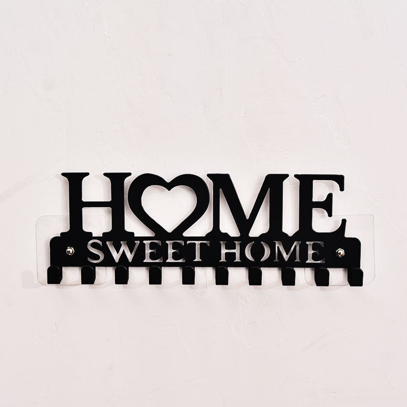 Wall-Friendly Key Rack for Quick Grab-and-Go