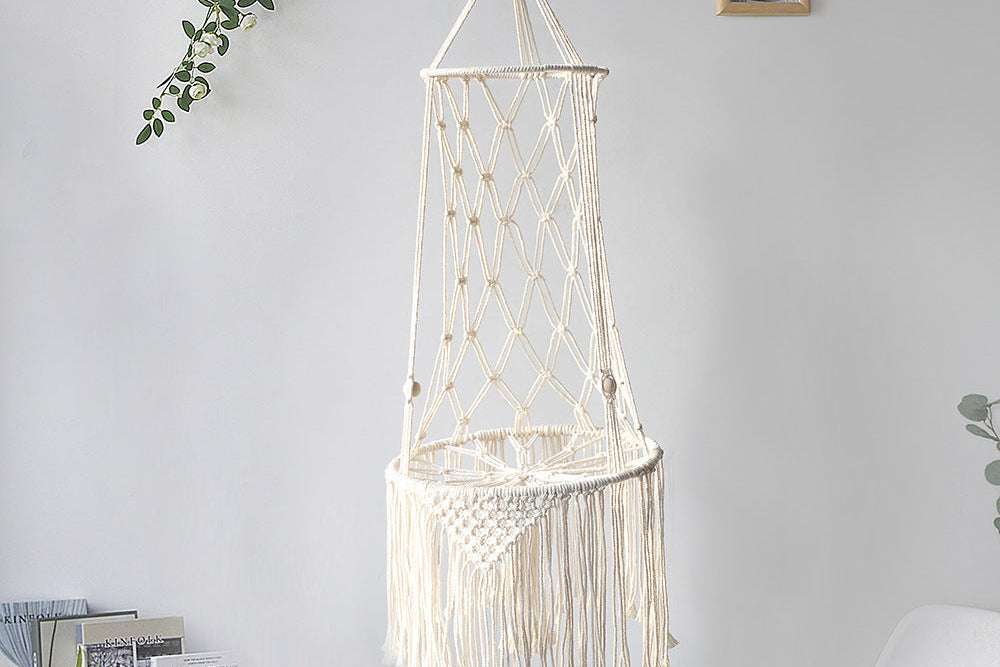 Cozy Macrame Cat Hammock – A Swinging Pet Retreat