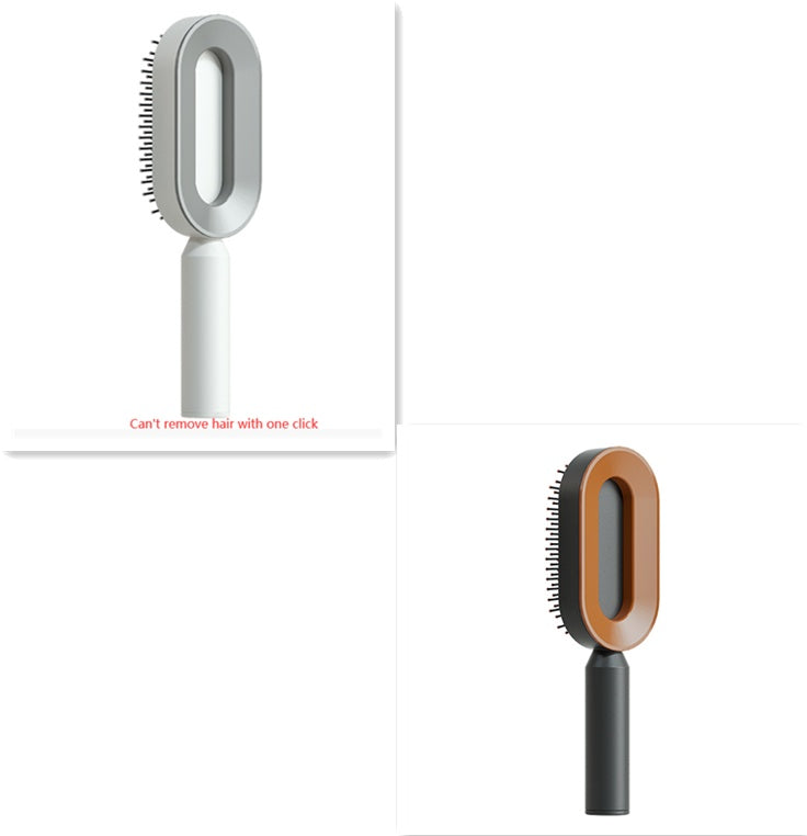 Self-Cleaning Hair Brush – Detangling & Smoothing with One-Click Hair Removal