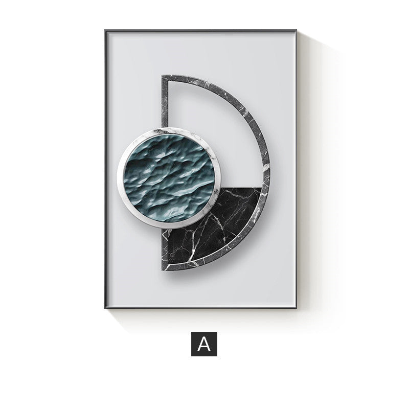 Abstract Geometric Canvas – Modern Wall Art Decor