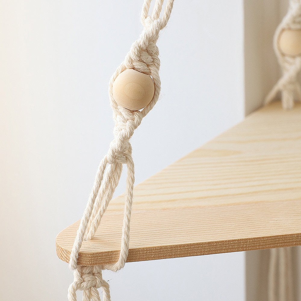 Macramé Hanging Shelf – Bring Texture to Your Home