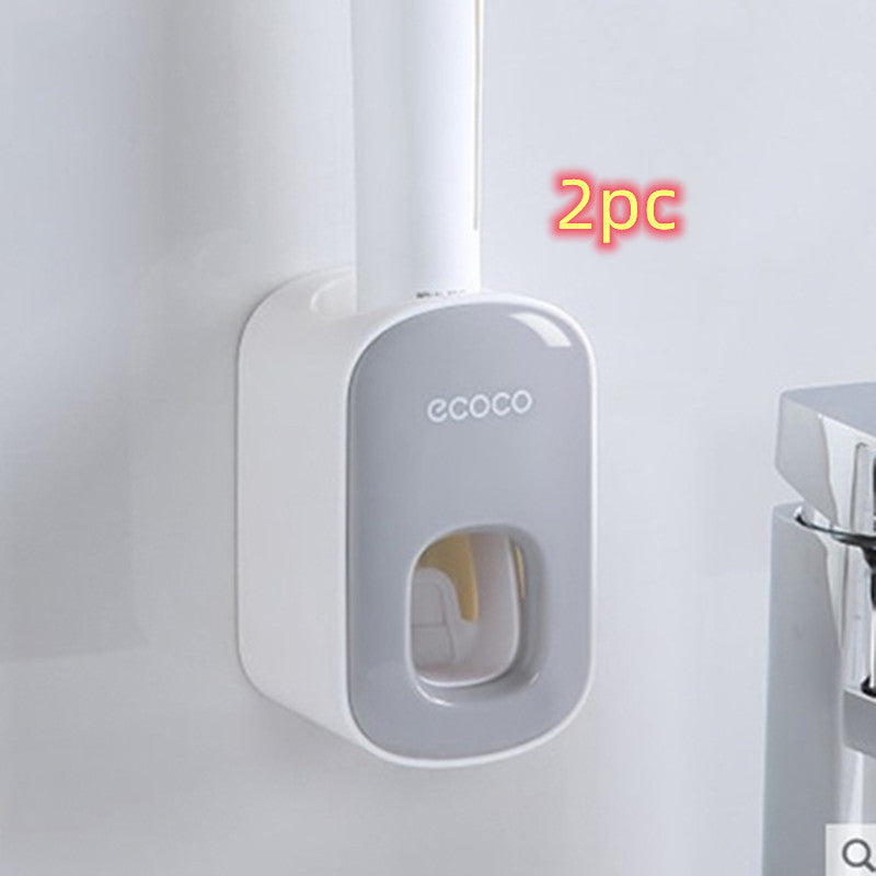 Bathroom Organizer & Toothpaste Dispenser for Everyday Ease