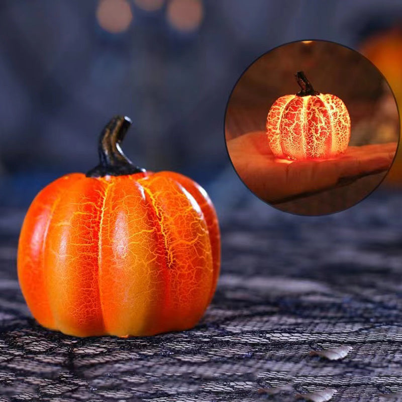 Glowing Pumpkin Lantern to Delight Halloween Guests
