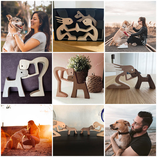 Handmade Dog Figurine – Perfect Gift for Pet Lovers
