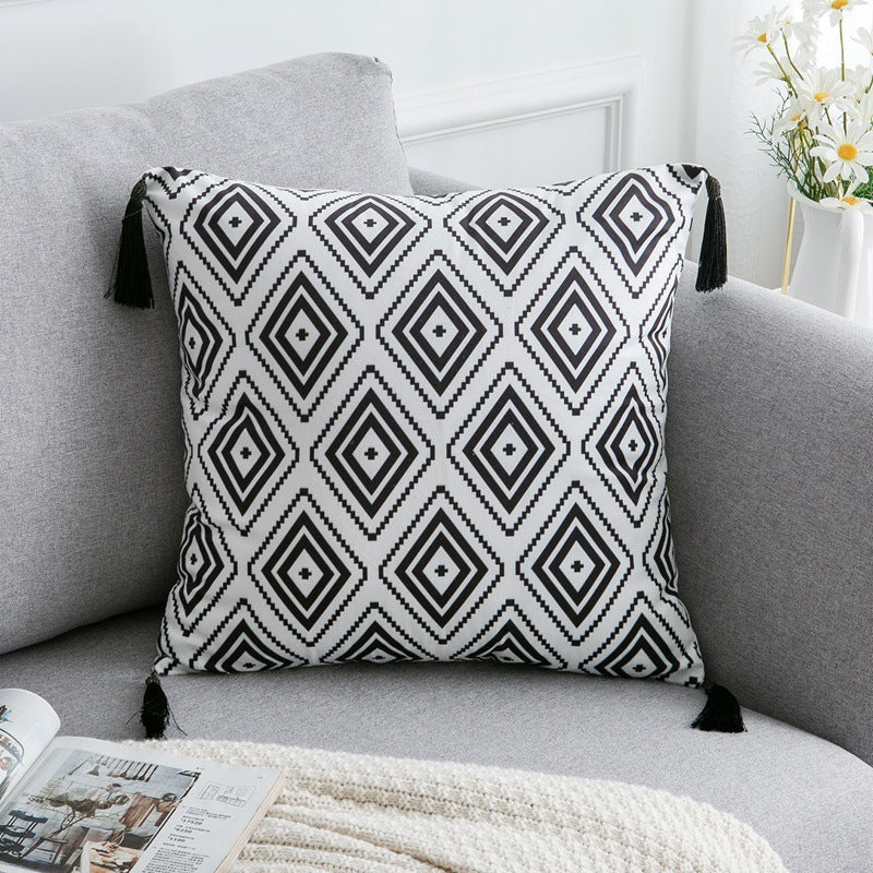 Bohemian Accent Pillow for Warm, Artistic Living