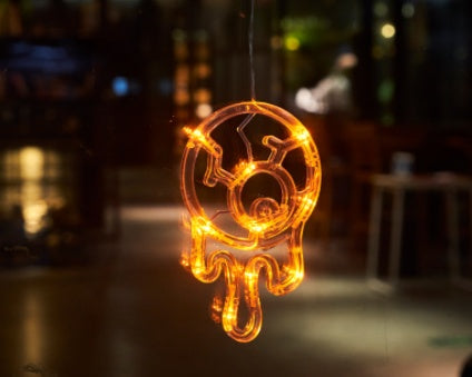 Haunted Window LED Lights – Fun Halloween Home Glow