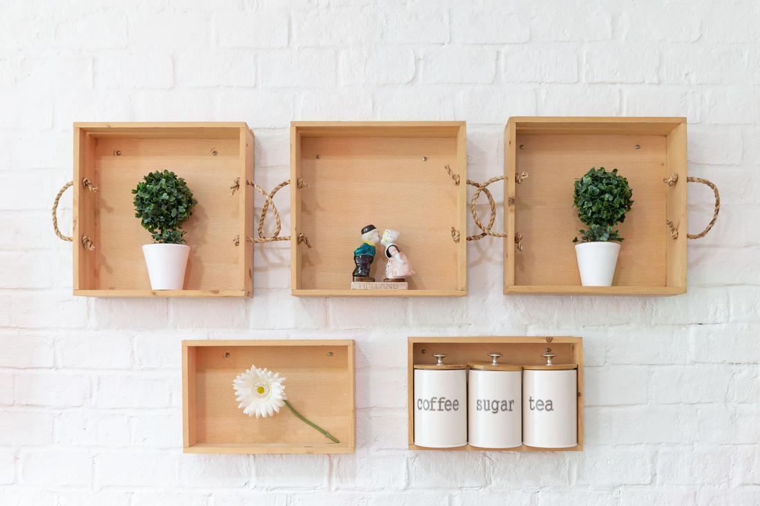 Wall Shelf Décor Ideas to Organize Small Spaces