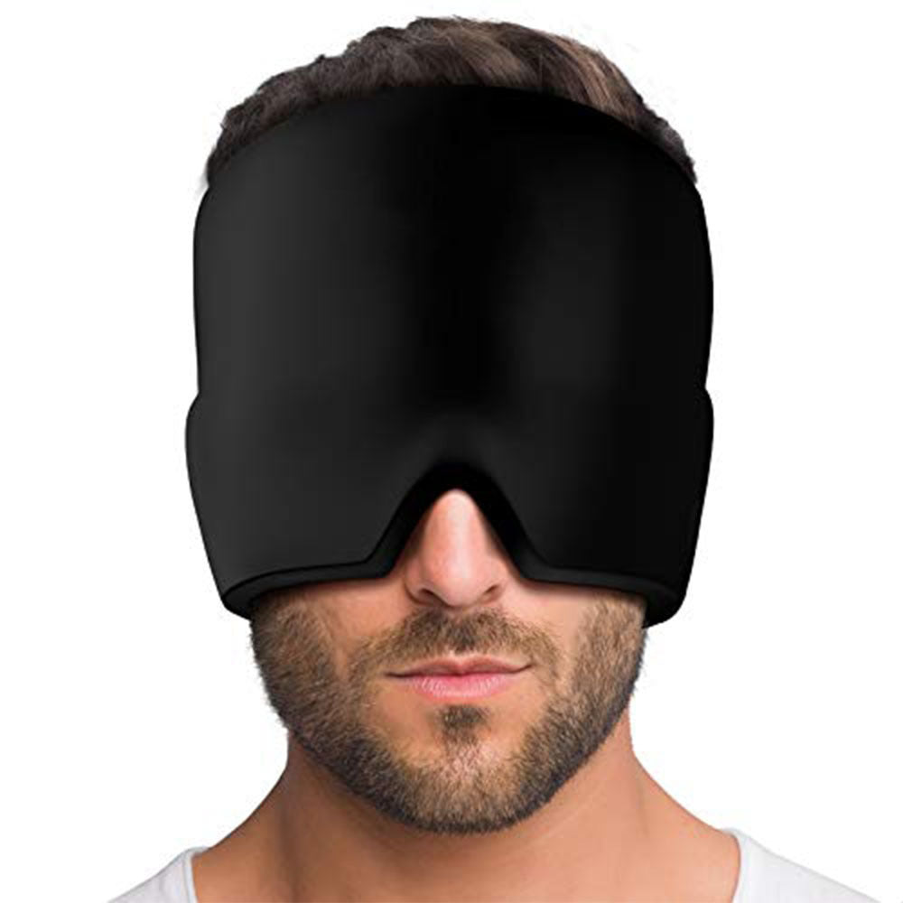 Hot & Cold Gel Eye Mask – Ice Headache Relief Compress for Migraine & Tension Relief