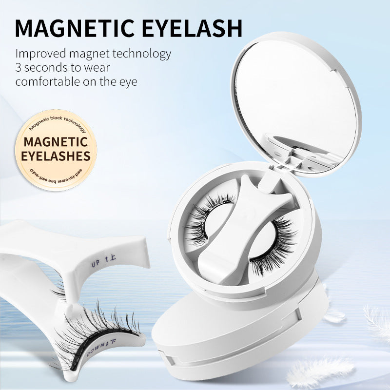 Magnetic Lash Kit with Storage Box – Glue-Free False Eyelashes Makeup Tool Set
