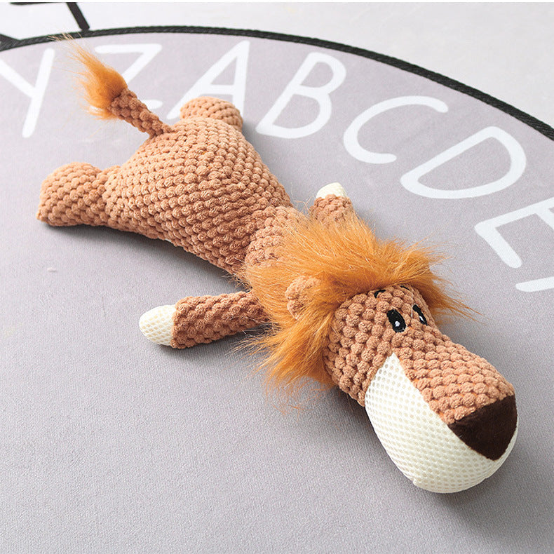 Plush Squeaky Dog Toy – Cute Chew Toy for Small Dogs & Puppies