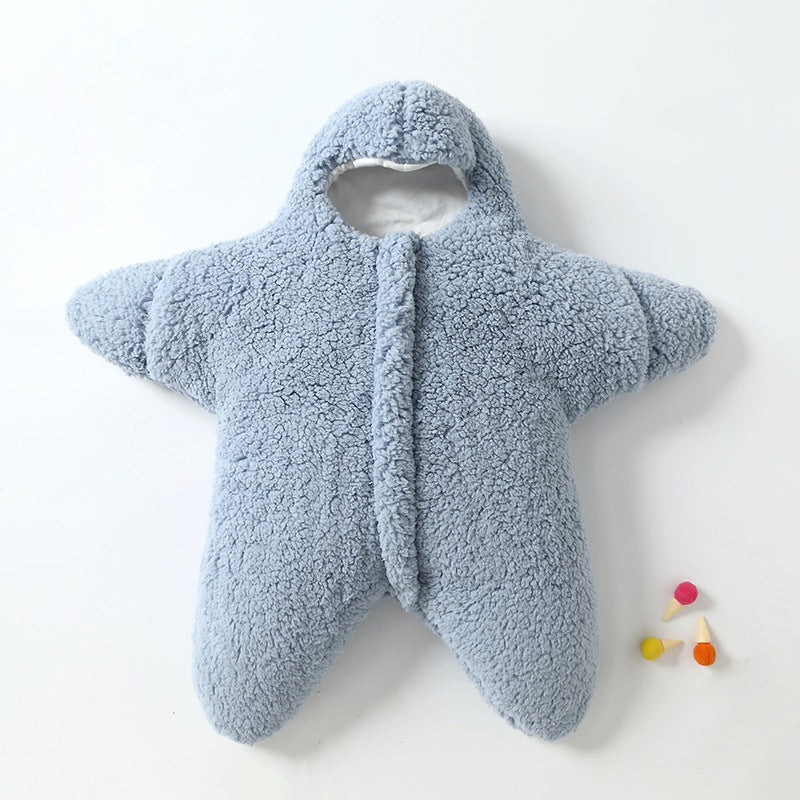 Newborn Baby Swaddle Sleeping Bag – Thickened Winter Warm Blanket Wrap Sack