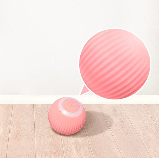 Smart Interactive Cat Ball – Automatic Rolling Toy for Bored Indoor Cats & Kittens