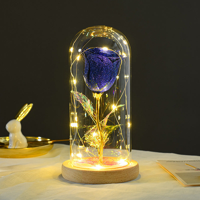 Eternal Rose LED Light Gift – Romantic Glass Rose for Girlfriend & Valentine’s Day
