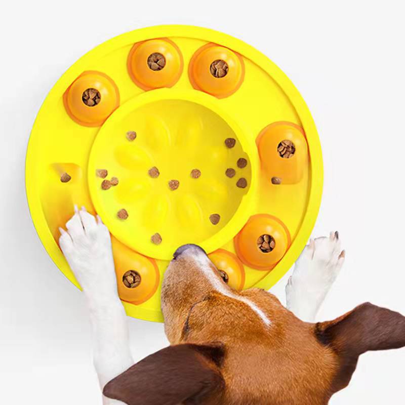 Dog Slow Feeder Bowl – Interactive Puzzle Toy to Reduce Fast Eating