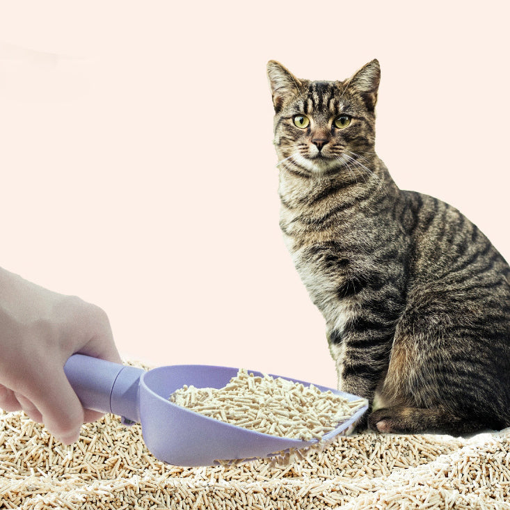Pet Litter Scoop Tool – Easy Clean Cat Poop Scooper with Holder