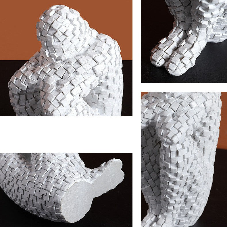 Luxury Artistic Manikin Statue – Stylish Home & Living Room Table Decor