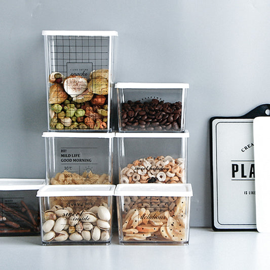 Kitchen Tea Storage Container – Creative Airtight Box for Loose Leaf & Bags