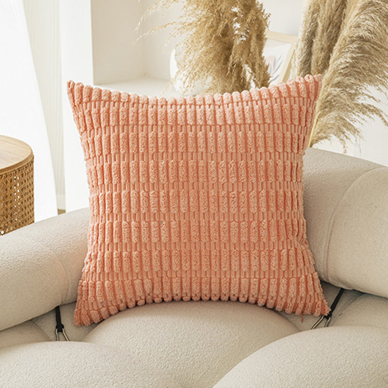 Throw Pillow Covers – Cozy Boho Stripes for Living Room, Couch & Bedroom