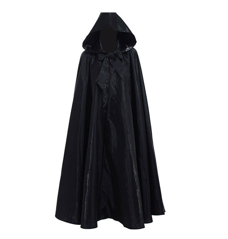 Medieval Fantasy Wizard Robe – Halloween Cloak Costume for Cosplay & Events